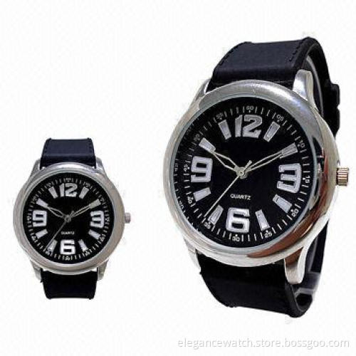 Sports Fashion Watches with Big Roman Character on Dial